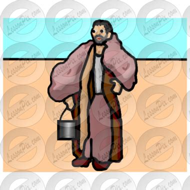 Swagman Picture for Classroom / Therapy Use - Great Swagman Clipart