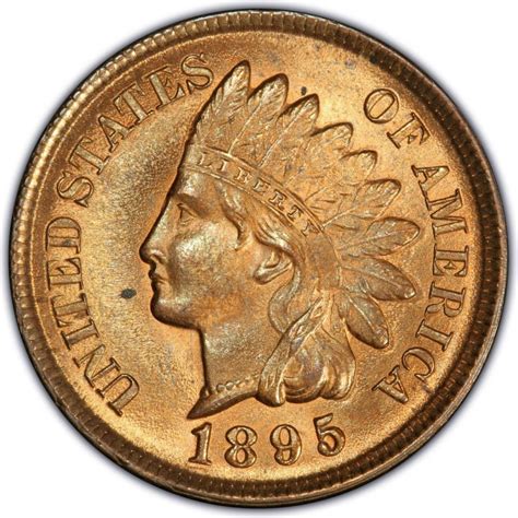 1895 Indian Head Pennies Values and Prices - Past Sales | CoinValues.com