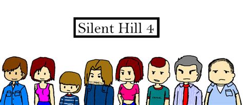 Silent Hill 4 characters by KakuzuSempai on DeviantArt