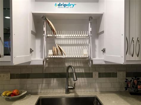 The Oh-So Clever Kitchen Cabinet-Dish-Rack Organizer | The Drip Dry