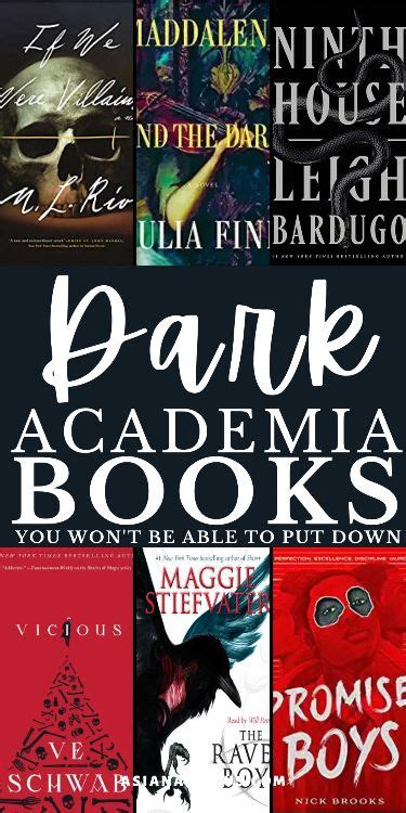 Best Dark Academia Books Everyone Should Read | Dark academia books ...