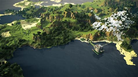 Minecraft World Backgrounds - Wallpaper Cave