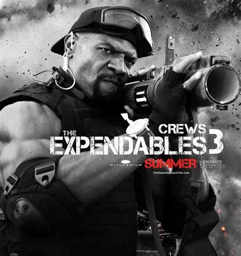 Terry Crews Expendables 3 | Terry crews, Big guns, The expendables