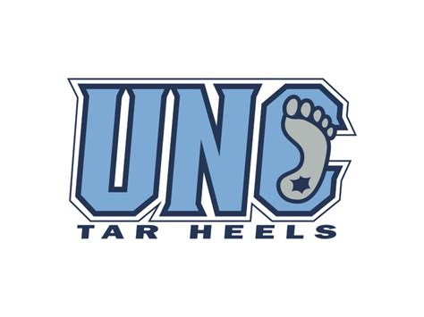 UNC Tar Heels Logo PNG Transparent & SVG Vector - Freebie Supply