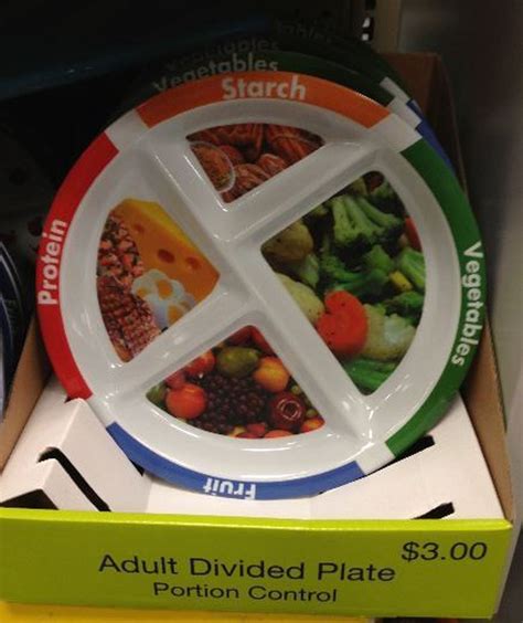 Portion Control plates for adults, $3 at CVS - al.com