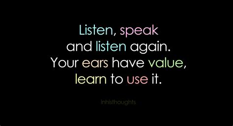 Quotes About Listening To Others. QuotesGram