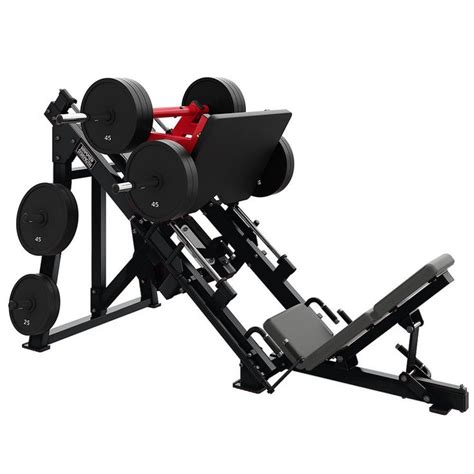 Hammer Strength Plate-Loaded Linear Leg Press | Leg press, Body weight training, Commercial ...