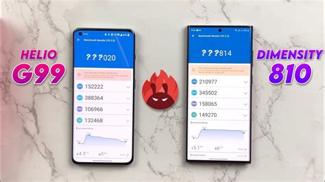 Helio G99 Vs Dimensity 810 | Antutu Score & Specification - YouTube