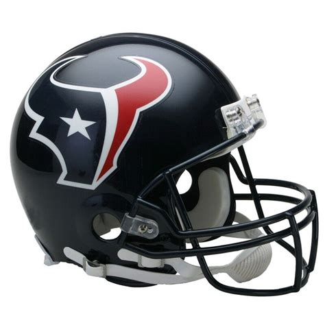 Riddell Houston Texans VSR4 Full-Size Authentic Football Helmet in 2021 | Football helmets ...