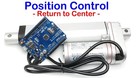 Arduino Linear Actuator Position Control // Linear Actuator with ...