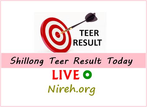 Shillong TEER Results Today 22nd June 2024 (Live) First, Second Round ...