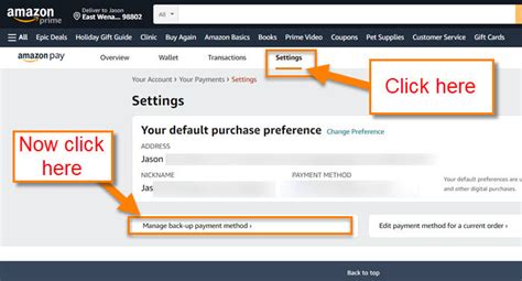 Manage Backup Payment Methods On Amazon | Daves Computer Tips