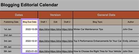 4 Content Calendar Examples to Inspire Marketing Teams - CHECKING SEO