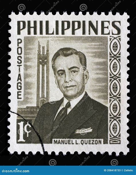 Manuel Quezon Statue At Quezon Memorial Circle In Quezon City ...