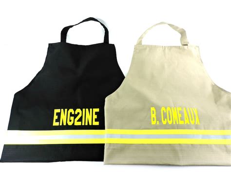 Firefighter Personalized BBQ Apron Regular / Large Apron - Etsy