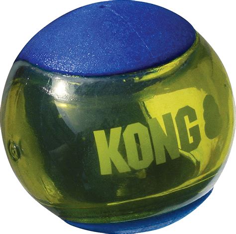 Kong Squeezz Action Squeaky Large Bouncing Dog Ball