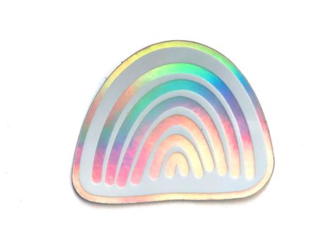 Just Another Rainbow Holographic Sticker – A Whole Mix