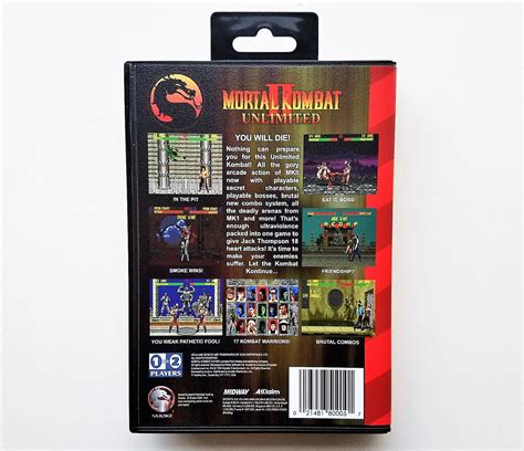 Mortal Kombat II Unlimited (Sega Genesis) - Play as Bosses – Retro ...