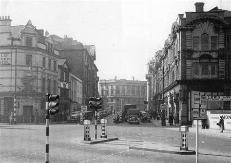 Top of Newport's High Street, circa 1950s | Newport, Newport gwent, Newport wales