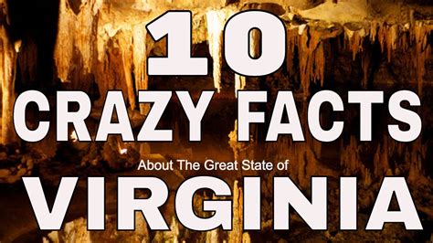 10 Crazy Facts About the State of Virginia! - YouTube