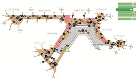 Narita Airport Map English