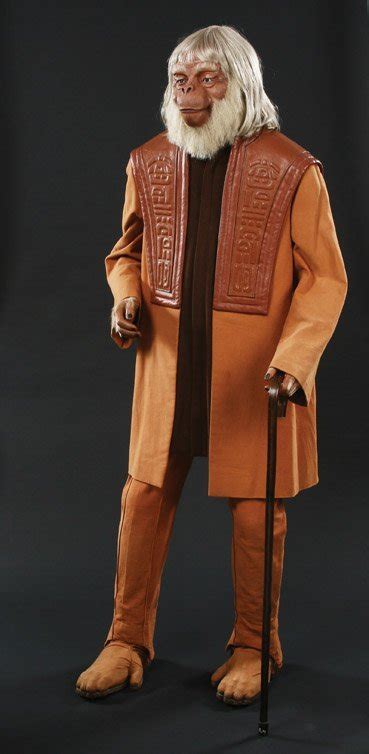 834: Dr. Zaius costume from The Planet of the Apes : Lot 834