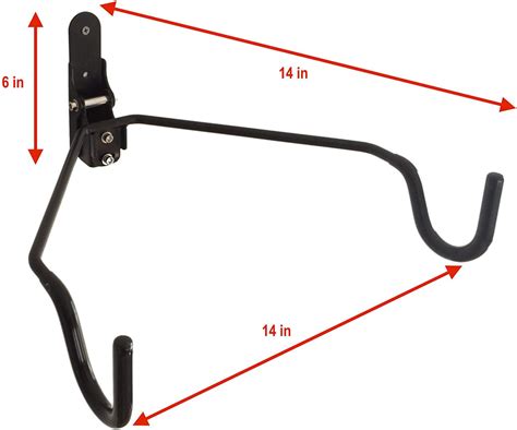 LifeStore Adjustable Bike Rack Wall Mount,100% Solid Steel Bicycle St – cyclingsell