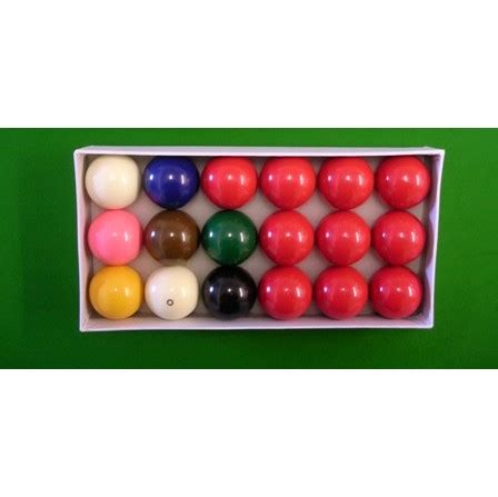 Snooker balls for a pub size pool table ( Size 1 & 3/4 inches ...