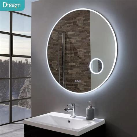 Supply Bathroom wall mounted magnifying mirror 10x with light Wholesale ...