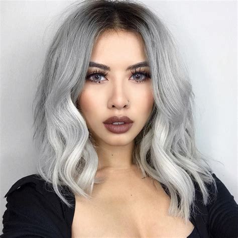 24 Dyed Hairstyles you Need to Try | Coole kurzhaarfrisuren, Haarfarben, Frisuren