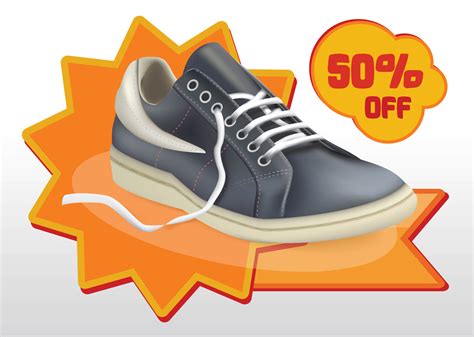 Shoes Sale Vector Vector Art & Graphics | freevector.com