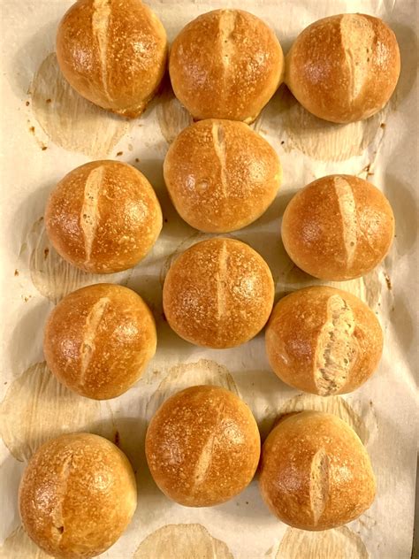 Crusty Golden Rolls: European-Style - Fab Food Flavors