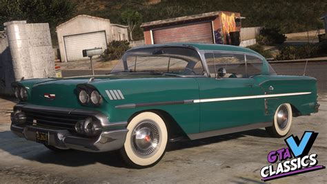 1958 Chevrolet Bel Air Impala Pack [Add-On | Template | Extras | LODs ...