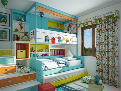 Super-Colorful Bedroom Ideas for Kids and Teens