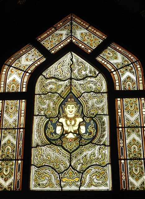 Stained Glass | @ the White Marble Temple | Michael Shehan Obeysekera | Flickr