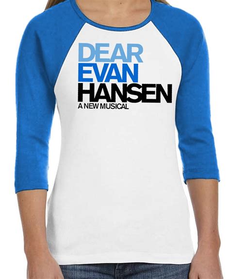 Best selling Dear Evan Hansen merchandise - Dear Evan Hansen Raglan ...