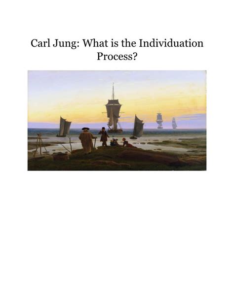 Carl Jung: What Is the Individuation Process? - DocsLib