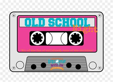 80s Cassette Tape Clipart 1 - Old School 80's Cassette Tape - Free ...