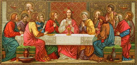 Jesus Celebrates the Passover with His Disciples - Leading A Christian Life