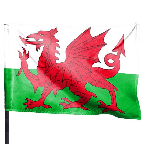 Extra Large Cymru Wales Welsh Flag 5 x 3ft (150cm x 90cm) - EcoBargains