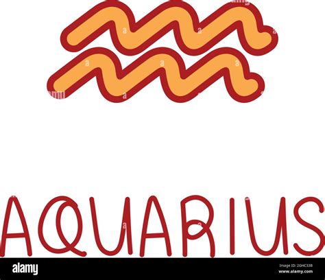 aquarius symbol illustration Stock Vector Image & Art - Alamy