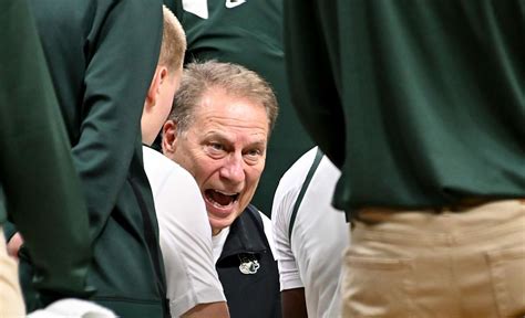 Key Quotes from Tom Izzo following No. 22 Michigan State basketball’s win over Louisville ...