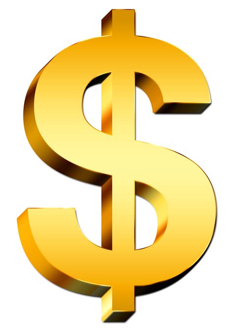 Dollar Sign PNG Image | Dollar sign, Money logo, Free clip art