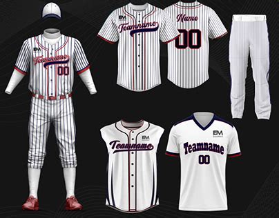 Baseball Uniforms Projects | Photos, videos, logos, illustrations and ...