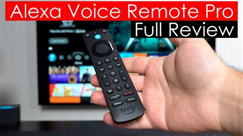 NEW Fire TV Alexa Voice Remote Pro Review and How To Setup | Comparing ...