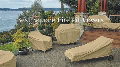 Best Square Fire Pit Covers | heatwhiz.com