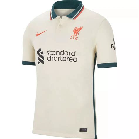 Maillot extérieur Liverpool FC 2021/22 - Maillots d'entraînement ...