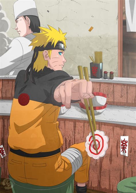 Naruto Eating Ramen Wallpaper