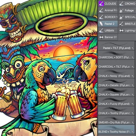 Clip Studio Brushes - Flyland Designs, Freelance Illustration and ...