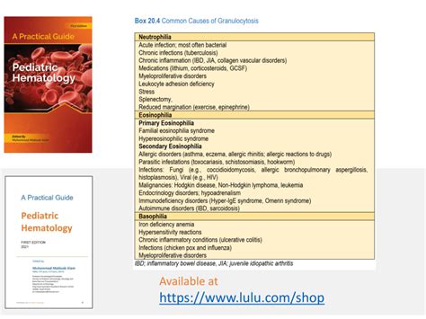 Common Causes of Granulocytosis | Download Scientific Diagram